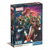 Clementoni puzzle 1000 el compact marvel the avengers