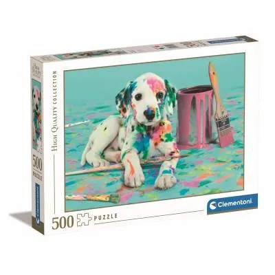 Clementoni puzzle 500 el hqc the funny dalmatian