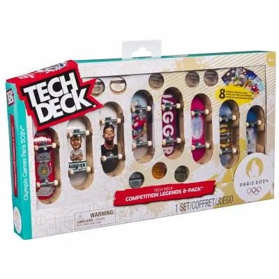 Tech Deck zestaw Competition 8 deskorolek i akcesoria