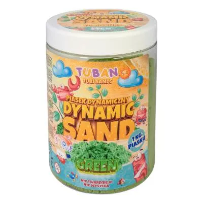 Tuban piasek dynamiczny 1kg zielony