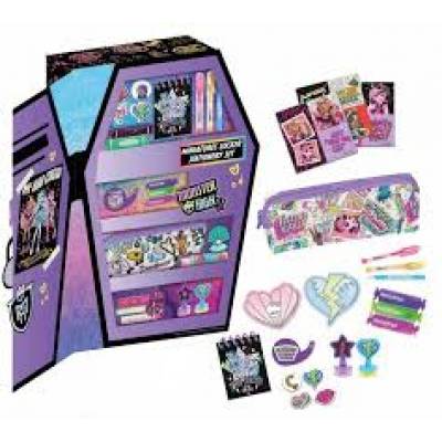 Monster High zestaw szkolny piórnik z przyborami