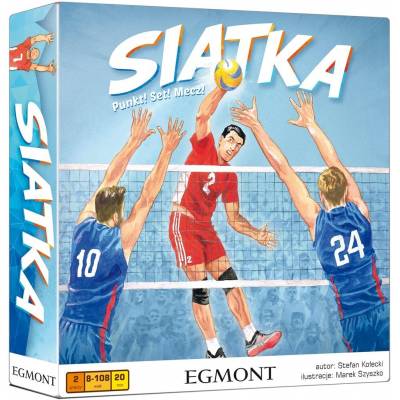 Gra planszowa Egmont Siatka Punkt! Set! Mecz!