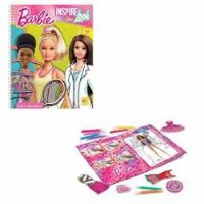 KSIĄŻECZKA SZKICOWNIK BARBIE SKETCH BOOK INSPIRE 