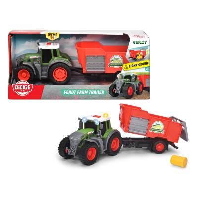 Dickie Farm Traktor z przyczepą 28 cm 3734001