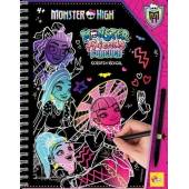 Szkicownik Monster High Sketchbook Monster Scratch Reveal
