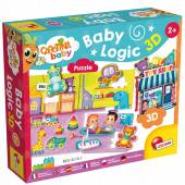 Carotina Baby Logic 3D Puzzle Zabawki Lisciani