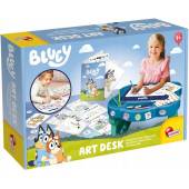 LISCIANI BIURKO ARTYSTYCZNE STOLIK ART DESK BLUEY