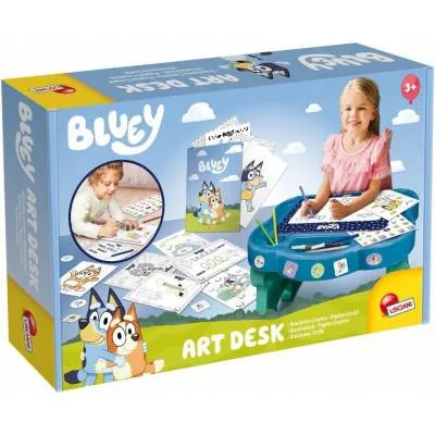 LISCIANI BIURKO ARTYSTYCZNE STOLIK ART DESK BLUEY