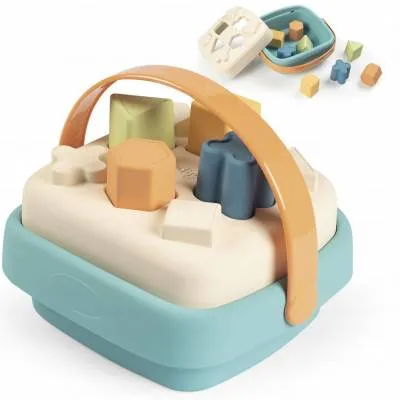 Smoby Little Green Sorter w koszyku Bioplastik 140604