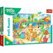 Trefl puzzle 100 el dzień treflików