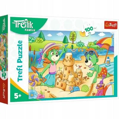 Trefl puzzle 100 el dzień treflików