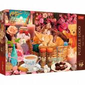 Trefl puzzle 1000 el premium plus tea time wszystko co przyjemne