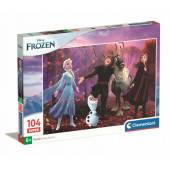 Clementoni puzzle 104 el super frozen