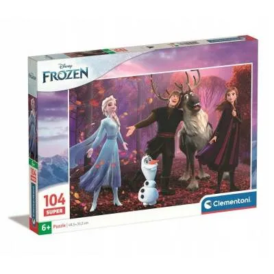 Clementoni puzzle 104 el super frozen