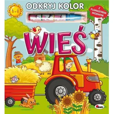 Morex książka odkryj kolory wieś