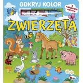 Morex książka odkryj kolor zwierzęta