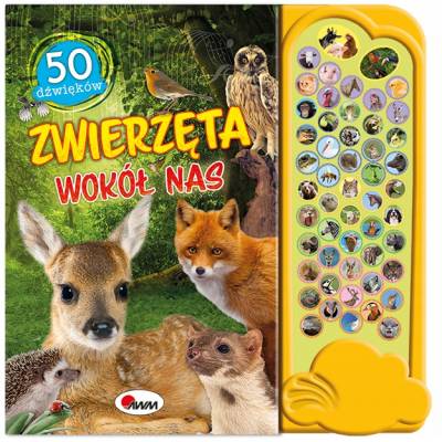 Morex książka 50 dźwięków zwierzęta wokół nas