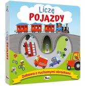 Morex książka zabawa z ruchomymi obrazkami liczę pojazdy