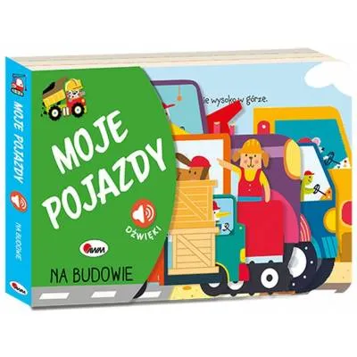 Morex książka moje pojazdy na budowie