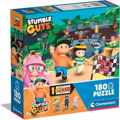 Clementoni puzzle 180 el stumble guys sqare