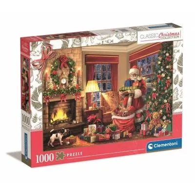 Clementoni puzzle 1000 el christmas santa 