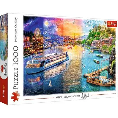 Trefl puzzle 1000 el rejs po rzece