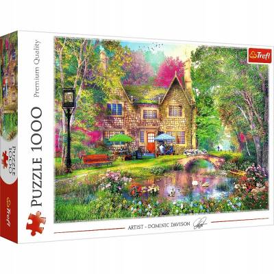 Trefl puzzle 1000 el Leśna przystań