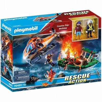 Playmobil Rescue Action Coastal Fire Mission