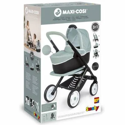 Smoby Maxi Cosi wózek 3w1 zielony