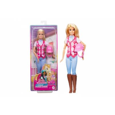 Barbie Dżokejka Malibu Lalka filmowa HXJ38