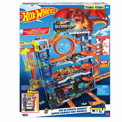 HKX48 Hot Wheels Mega Garaż Smoka