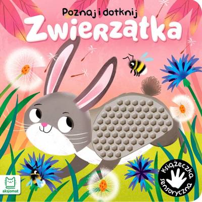 Aksjomat Poznaj i dotknij Zwierzątka Książeczka sensoryczna 