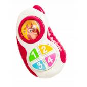 Telefon dla dzieci Smily Play 12 cm x 7 cm odcienie różu