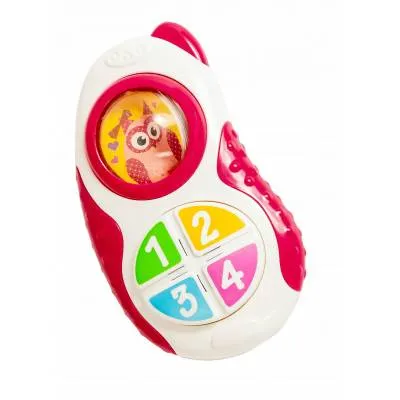 Telefon dla dzieci Smily Play 12 cm x 7 cm odcienie różu