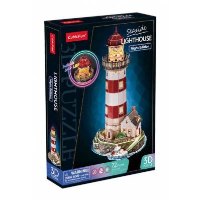 Dante cubic fun puzzle 3D Latarnia wersja nocna 72 el 