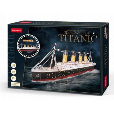 Dante cubic fun puzzle 3D LED Titanic