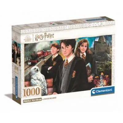 Clementoni puzzle 1000 el Compact Harry Potter