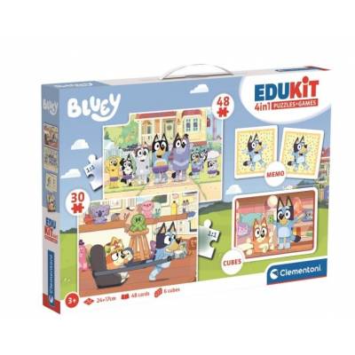 Clementoni Edukit 4w1 Bluey 30 el 