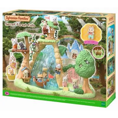 Sylvanian Wyspa z wodospadem Secret Forest