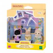 Sylvanian piżama party Baby Trio