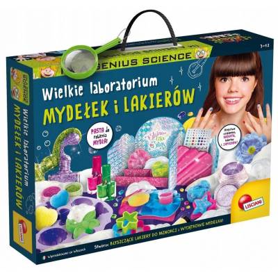 Lisciani wielkie laboratorium mydełek