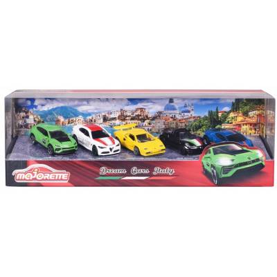 Majorette Dream cars Italy 5 pack