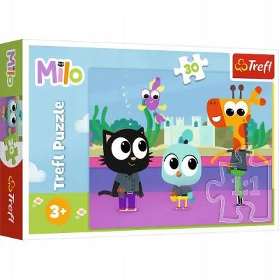 Puzzle Trefl Milo 30 el. - Kotek Milo 18310