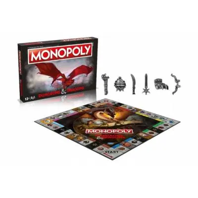 Gra planszowa Winning Moves onopoly Dragons