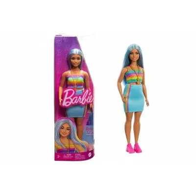 Barbie lalka Fashionistas niebieskie włosy