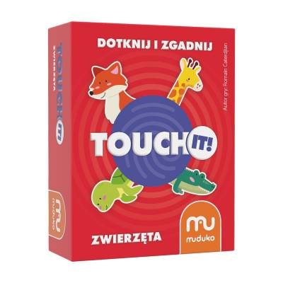 Muduko gra Touch it Dotknij i zgadnij Zwierzęta