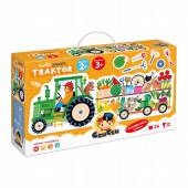 CzuCzu Moto Puzzle Traktor 24 el. 2+3+