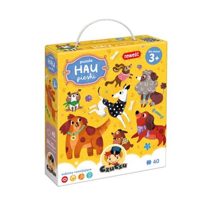 CzuCzu Puzzle Hau Pieski 3+