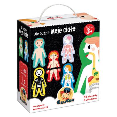 Puzzle CzuCzu Ale puzzle 84 el Moje ciało