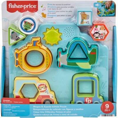 Fisher price układanka Pojazdy i kształty 